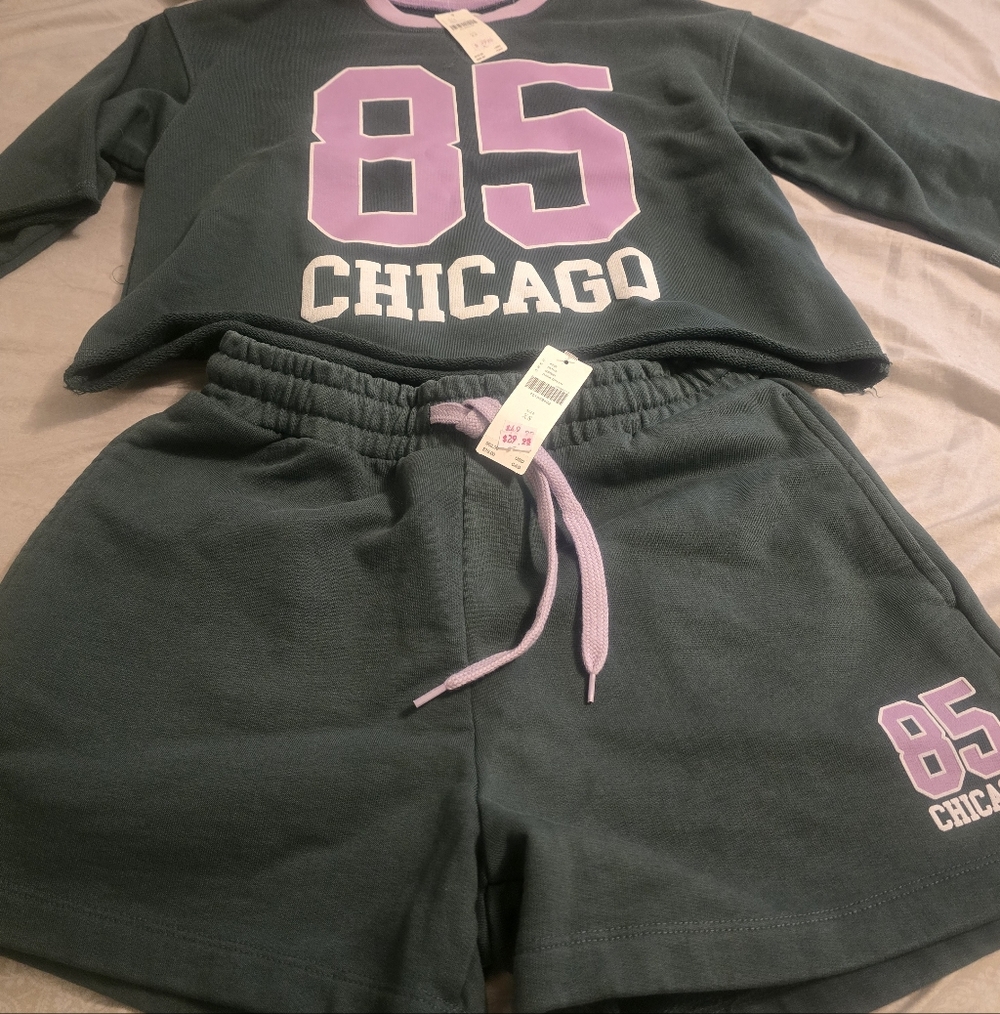NWT Anthropologie Short Set